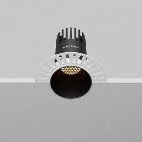 Встраиваемый светильник Maytoni Dip DL120-10W-2.7K-TRS-B в Воткинске - votkinsk.ok-mebel.com | фото 7