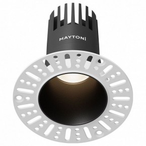 Встраиваемый светильник Maytoni Dip DL120-10W-4K-TRS-B в Воткинске - votkinsk.ok-mebel.com | фото