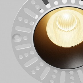 Встраиваемый светильник Maytoni Dip DL121-15W-2.7K-TRS-B в Воткинске - votkinsk.ok-mebel.com | фото 11