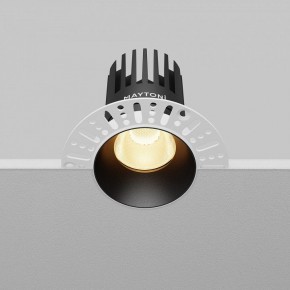 Встраиваемый светильник Maytoni Dip DL121-15W-2.7K-TRS-B в Воткинске - votkinsk.ok-mebel.com | фото 5