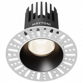 Встраиваемый светильник Maytoni Dip DL121-15W-4K-TRS-B в Воткинске - votkinsk.ok-mebel.com | фото