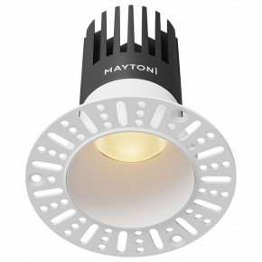 Встраиваемый светильник Maytoni Dip DL122-15W-2.7K-TRS-W в Воткинске - votkinsk.ok-mebel.com | фото