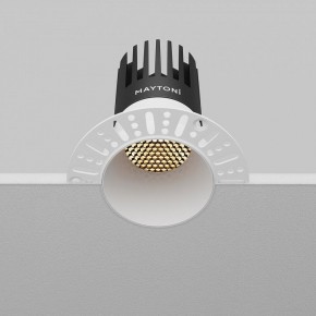 Встраиваемый светильник Maytoni Dip DL122-15W-2.7K-TRS-W в Воткинске - votkinsk.ok-mebel.com | фото 7