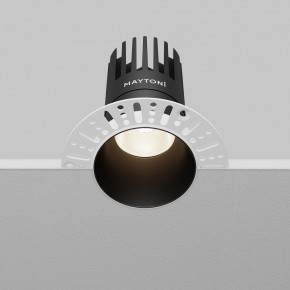 Встраиваемый светильник Maytoni Dip DL122-15W-4K-TRS-B в Воткинске - votkinsk.ok-mebel.com | фото 4