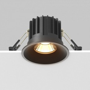 Встраиваемый светильник Maytoni Round DL058-12W2.7K-B в Воткинске - votkinsk.ok-mebel.com | фото 4