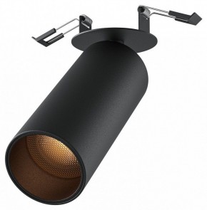 Встраиваемый светильник на штанге Maytoni FOCUS LED C053CL-L12W2.7K-W-B в Воткинске - votkinsk.ok-mebel.com | фото