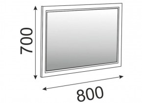 Зеркало в раме М15 Беатрис (дуб млечный) в Воткинске - votkinsk.ok-mebel.com | фото 2